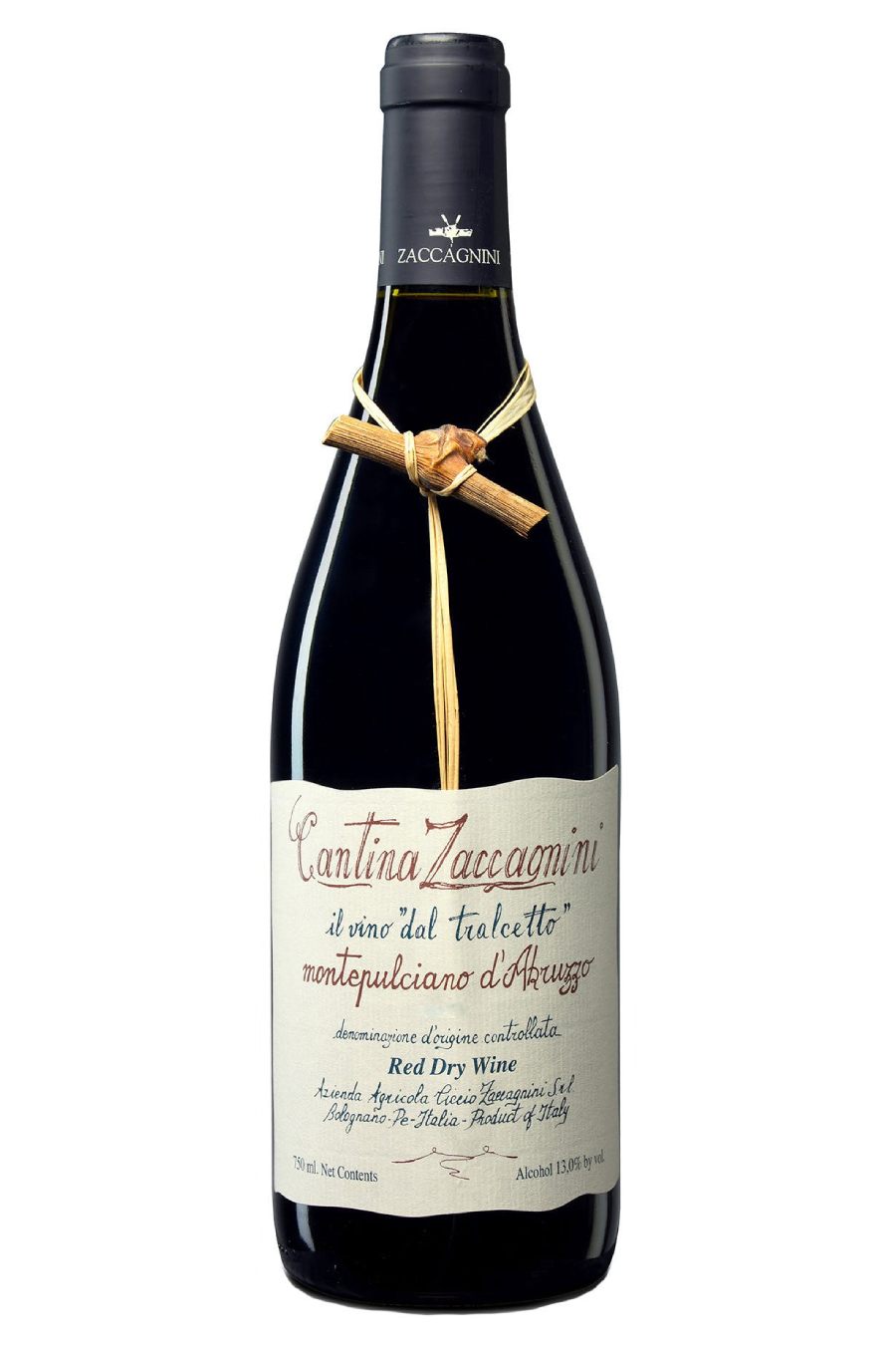 Cantina Zaccagnini Montepulciano d'Abruzzo (Il Vino dal Tralcetto Riserva) 2022 (750 ml)