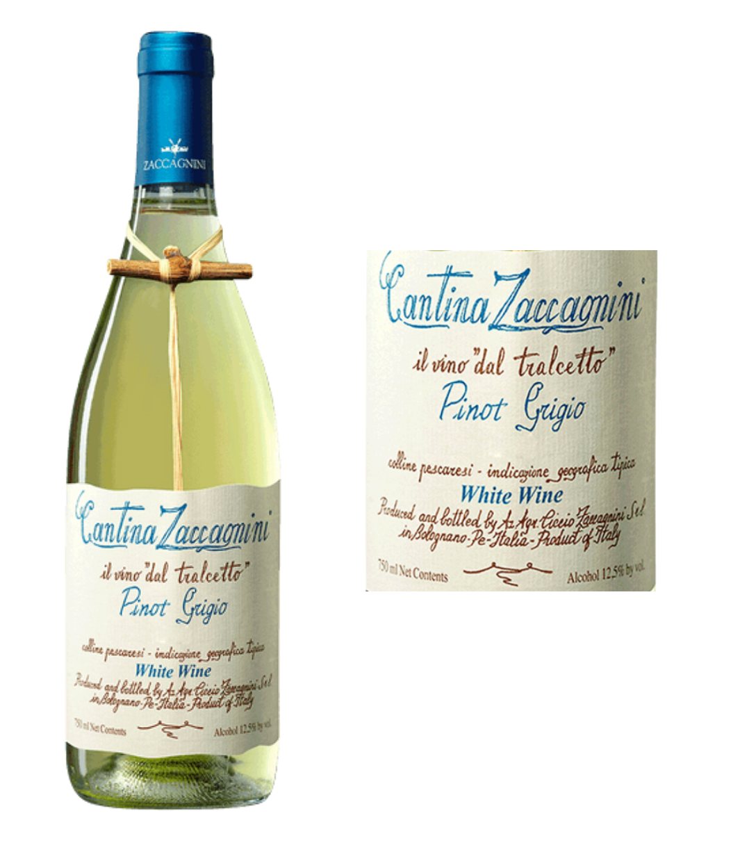 Cantina Zaccagnini Pinot Grigio 2023 (750 ml)