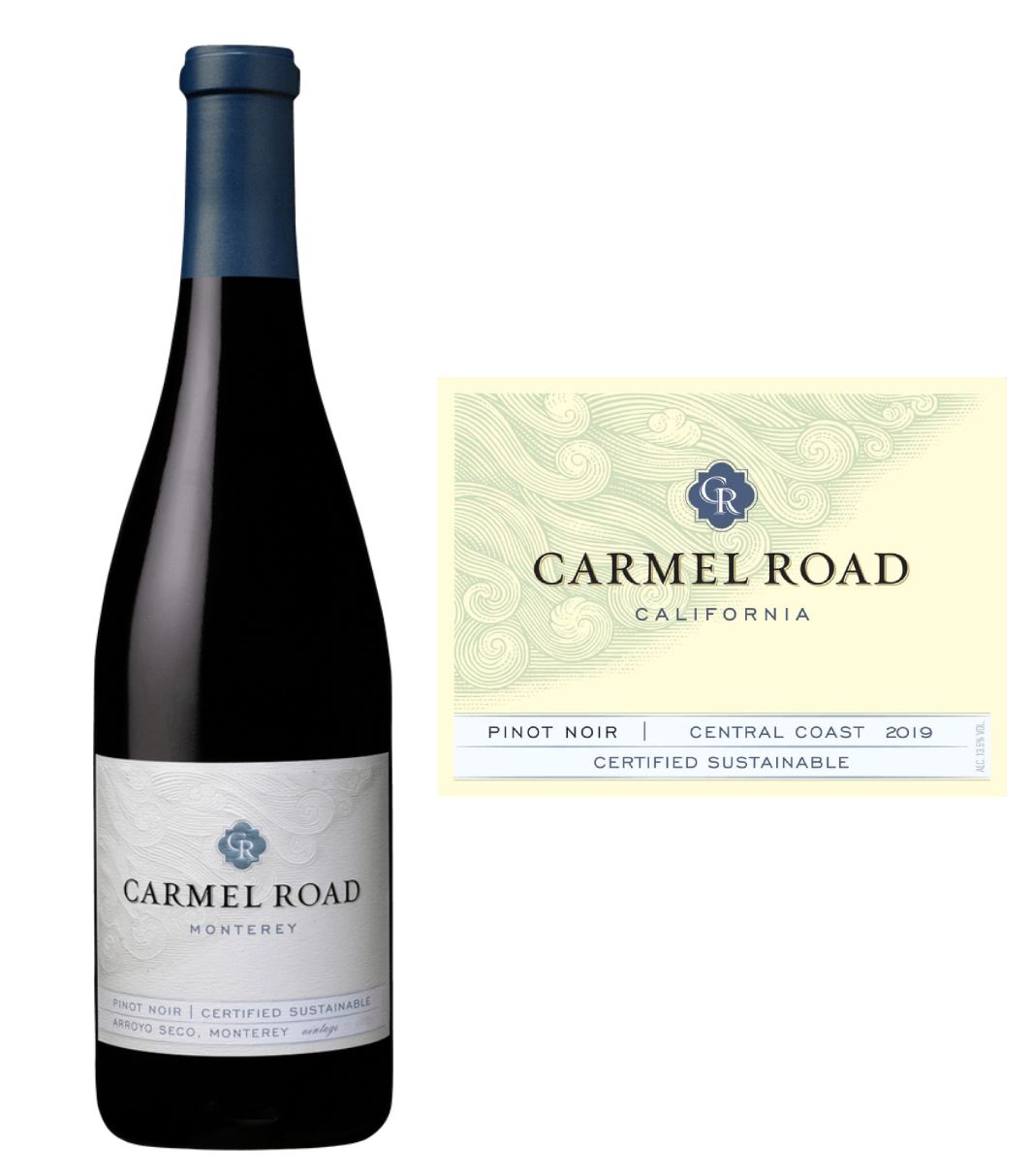 DAMAGED LABEL: Carmel Road Central Coast Pinot Noir 2022 (750 ml)