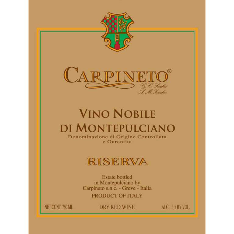 Carpineto Vino Nobile di Montepulciano Riserva 2012 - BuyWinesOnline.com