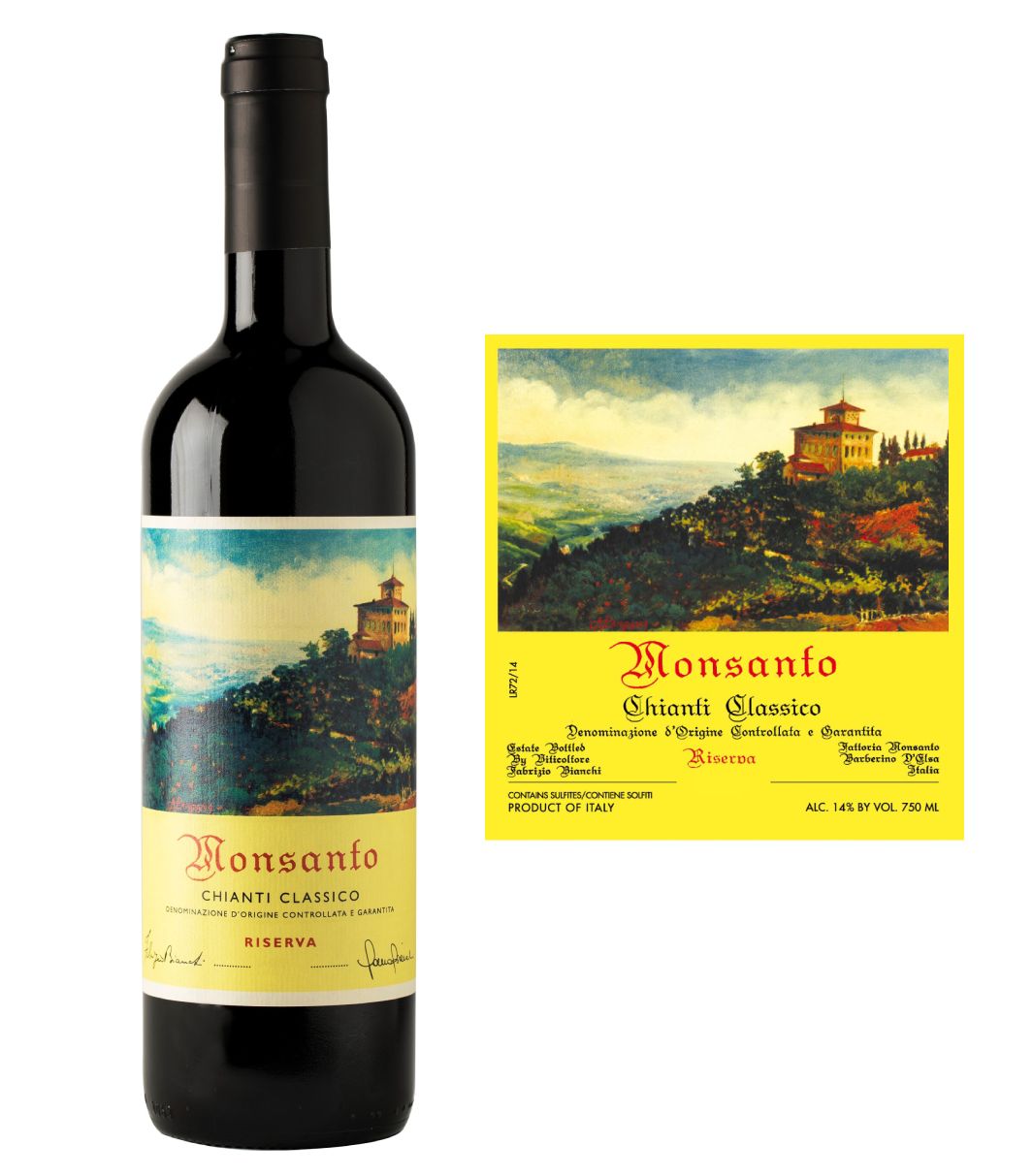 Castello di Monsanto Chianti Classico Riserva 2019 (750 ml)