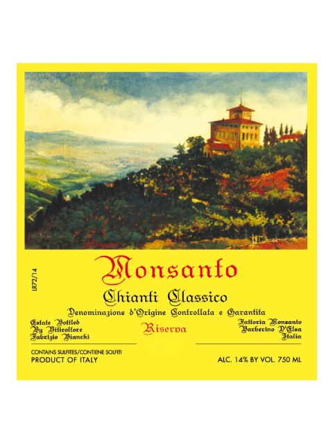 Castello di Monsanto Chianti Classico Riserva 2020 (750 ml)