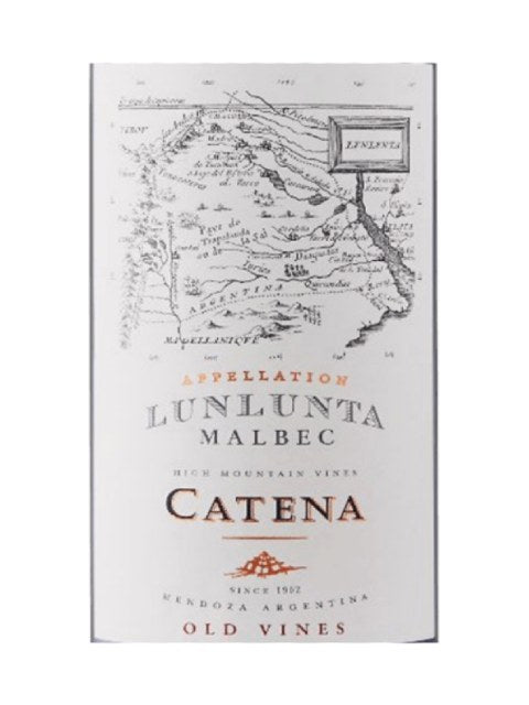 DAMAGED LABEL: Catena Appellation Lunlunta Old Vines Malbec 2022 (750 ml)