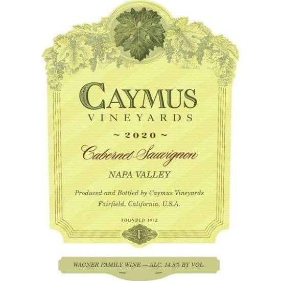 Caymus Cabernet Sauvignon 2020 (375 ml)