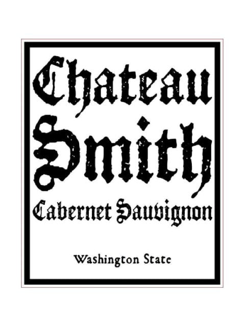 Charles Smith Chateau Smith Cabernet Sauvignon 2018 (750 ml)