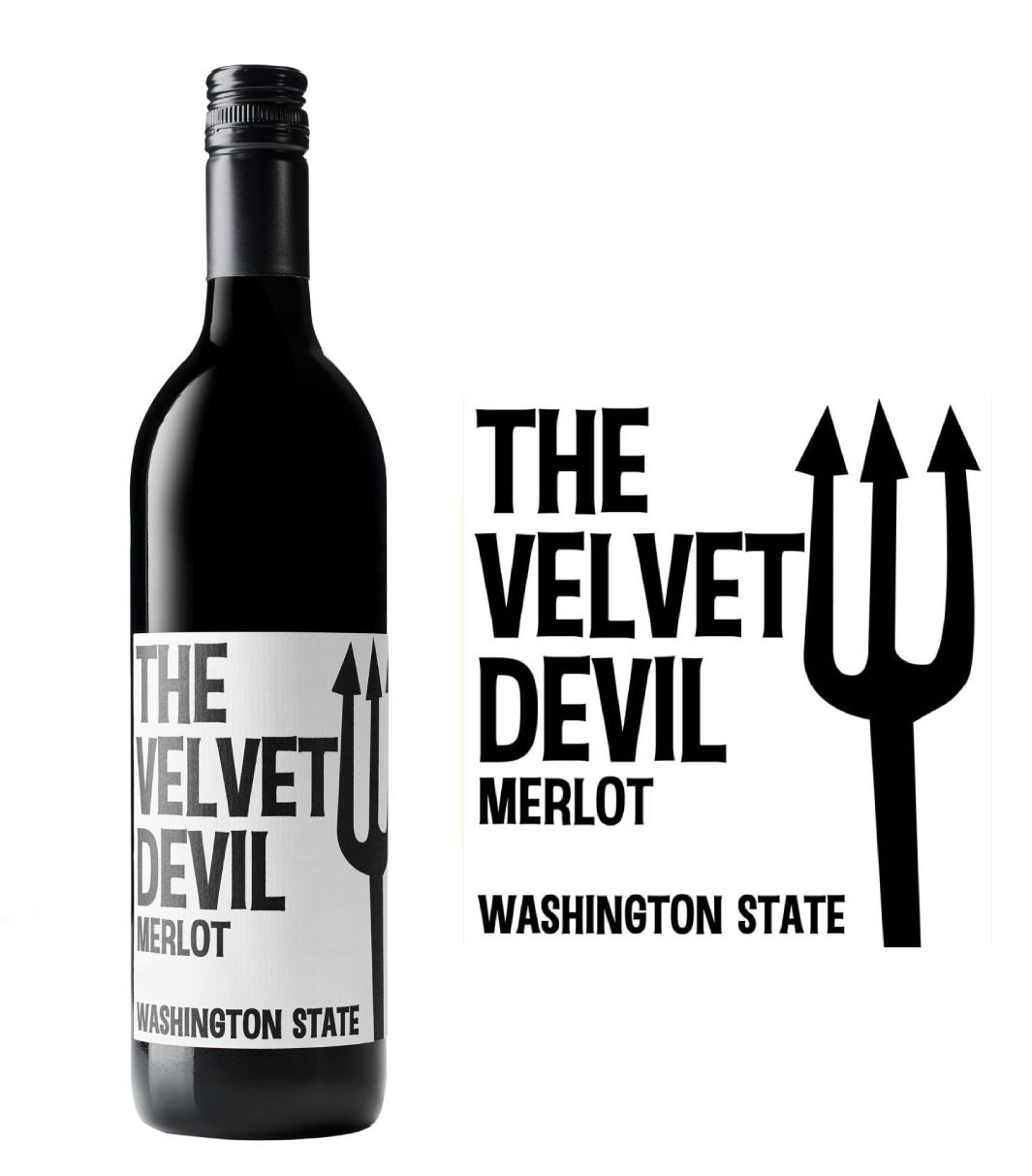 Charles Smith Velvet Devil Merlot 2022 (750 ml)