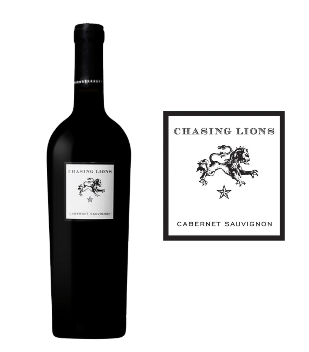 DAMAGED LABEL: Chasing Lions Cabernet Sauvignon 2022 (750 ml)