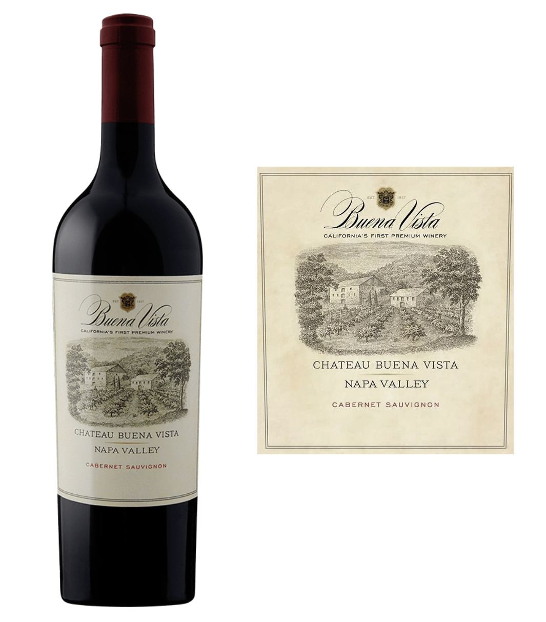 Buena Vista Chateau Buena Vista Cabernet Sauvignon Napa Valley 2021 (750 ml)