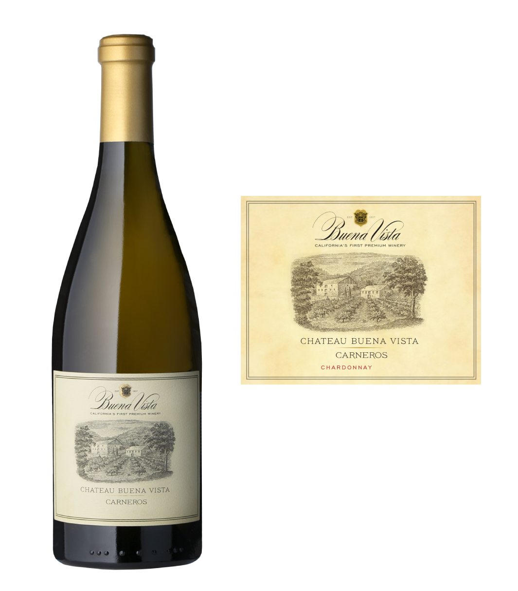 Chateau Buena Vista Carneros Chardonnay 2021 (750 ml)