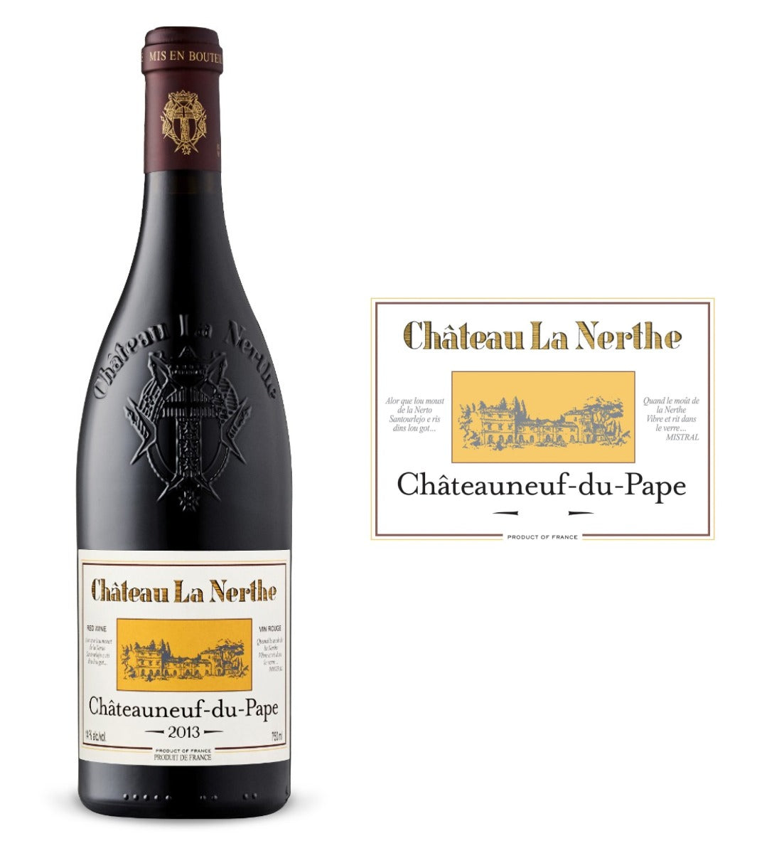 Chateau La Nerthe Chateauneuf-du-Pape Rouge 2016 (750 ml)