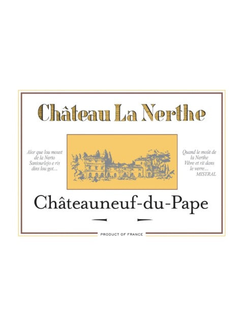 Chateau La Nerthe Chateauneuf-du-Pape Rouge 2016 (750 ml)