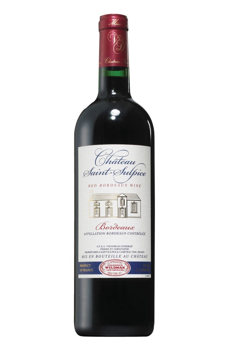 DAMAGED LABEL: Chateau Saint Sulpice Bordeaux 2020 (750 ml)