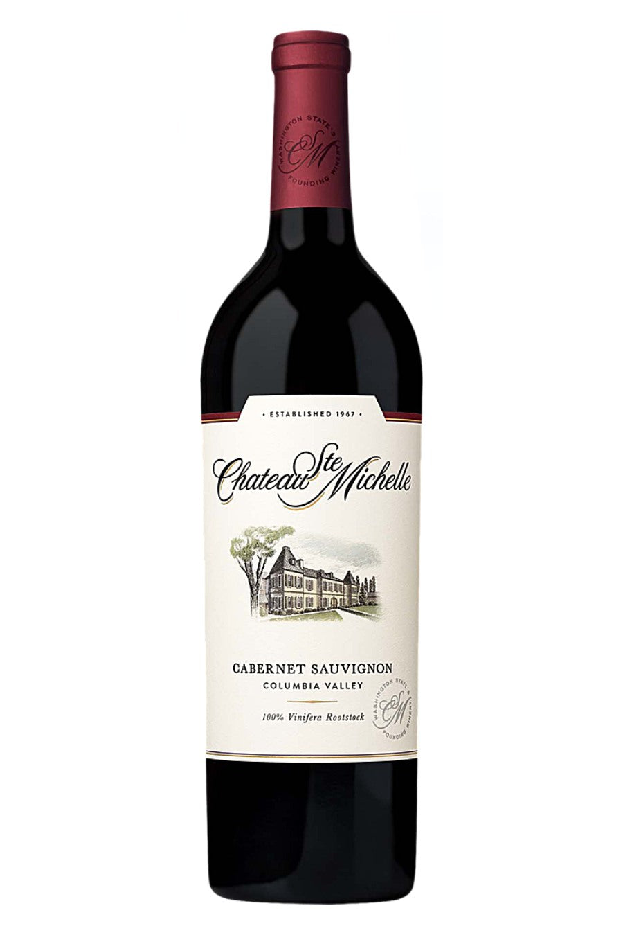 DAMAGED LABEL: Chateau Ste. Michelle Cabernet Sauvignon 2020 (750 ml)