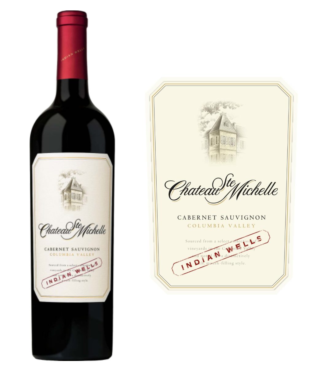 Chateau Ste. Michelle Indian Wells Cabernet Sauvignon 2018 (750 ml)