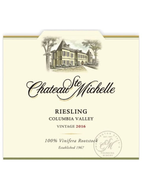 Chateau Ste. Michelle Riesling 2022 (750 ml)