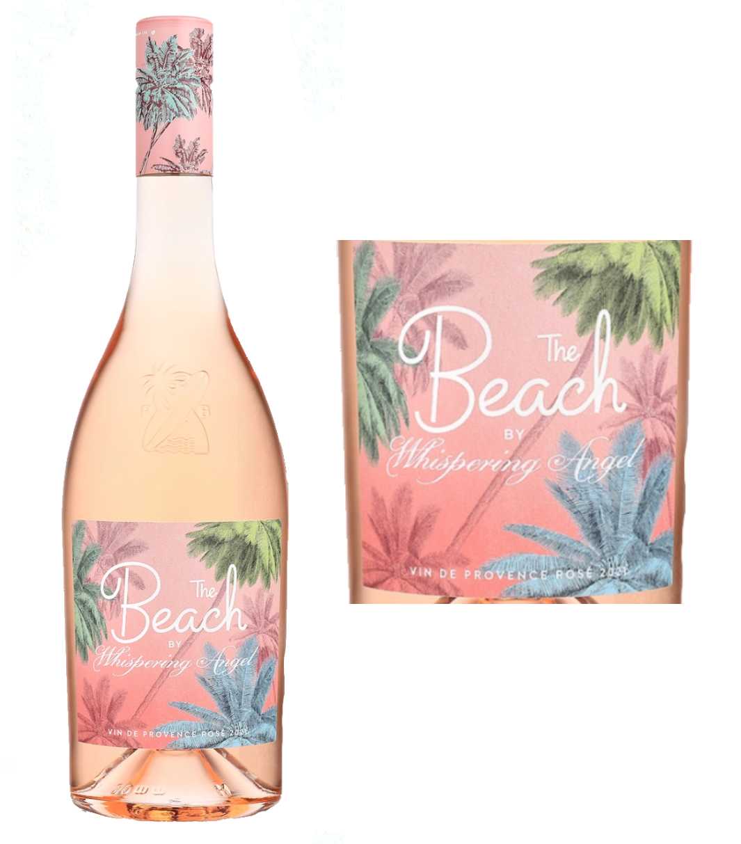 Chateau d'Esclans The Beach Whispering Angel Rose 2022 (750 ml)