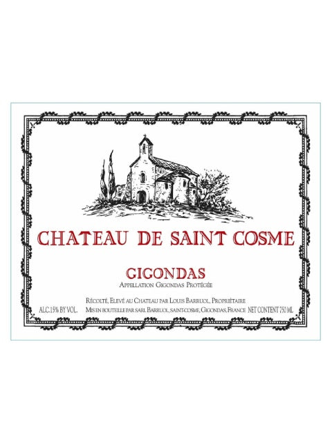 Chateau de Saint Cosme Gigondas 2018 (750 ml)