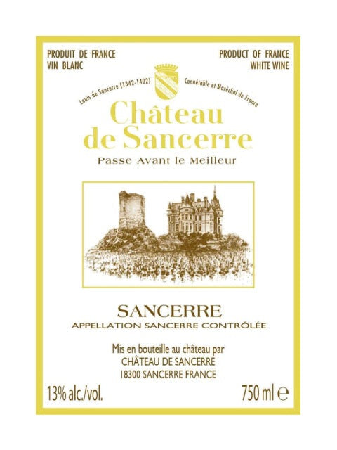 DAMAGED LABEL: Chateau de Sancerre Sancerre Blanc 2021 (750 ml)