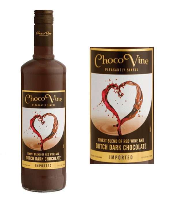 ChocoVine Dutch Dark Chocolate Dessert Wine (750 ml)