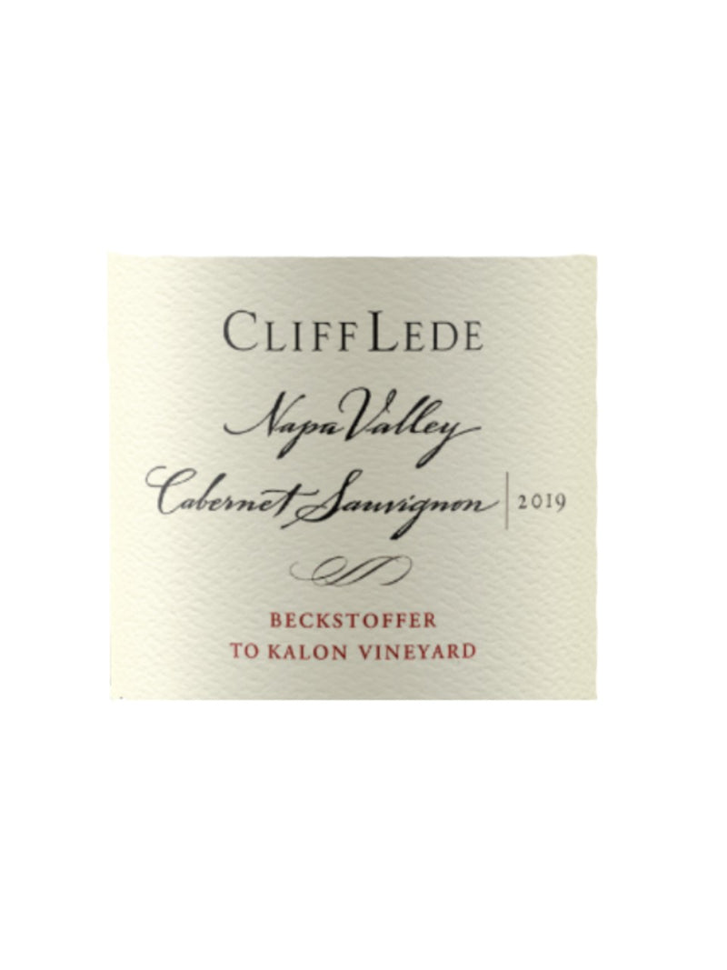 Cliff Lede Beckstoffer To Kalon Vineyard Cabernet Sauvignon 2019 (750 ml)