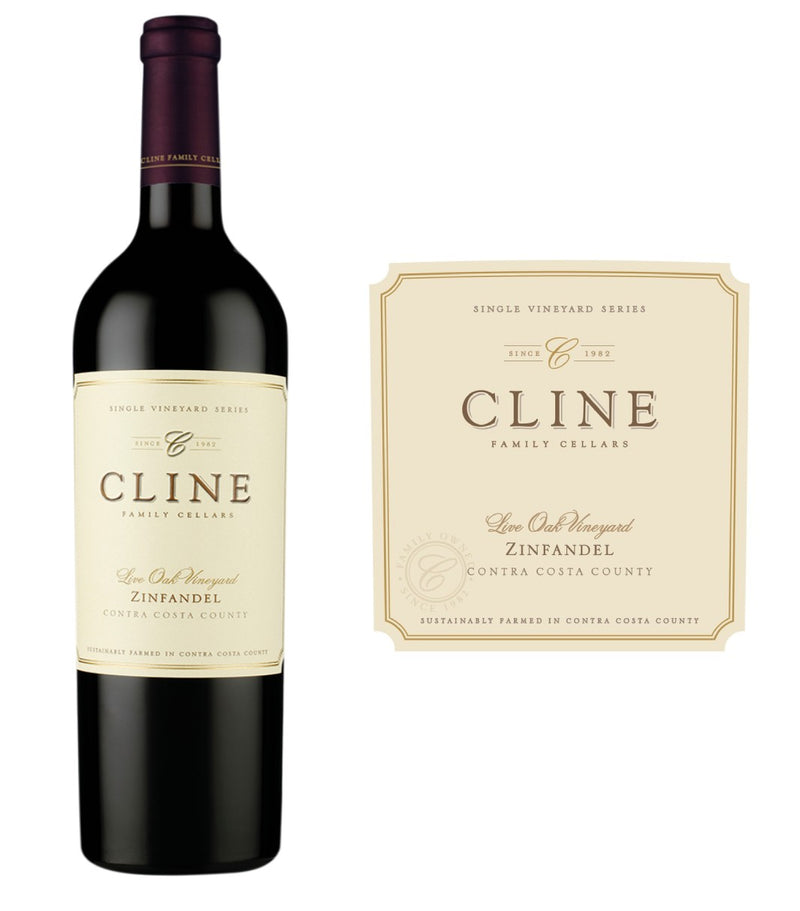 Cline Live Oak Vineyards Zinfandel 2019  (750 ml)