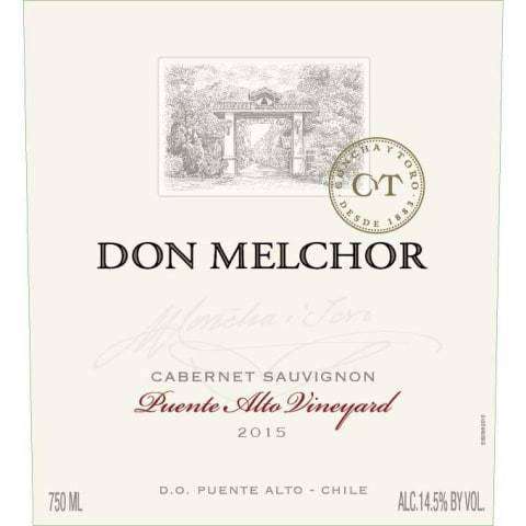 Concha y Toro Don Melchor Cabernet Sauvignon 2015 - BuyWinesOnline.com