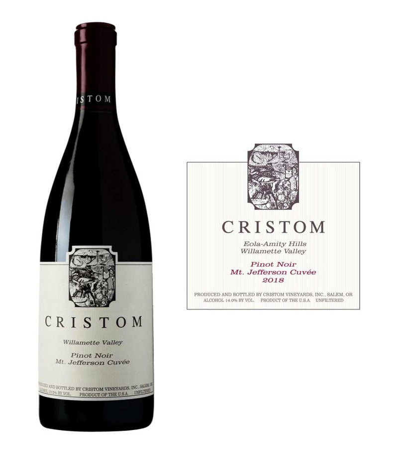 Cristom Mt. Jefferson Cuvee Pinot Noir 2018 (750 ml)