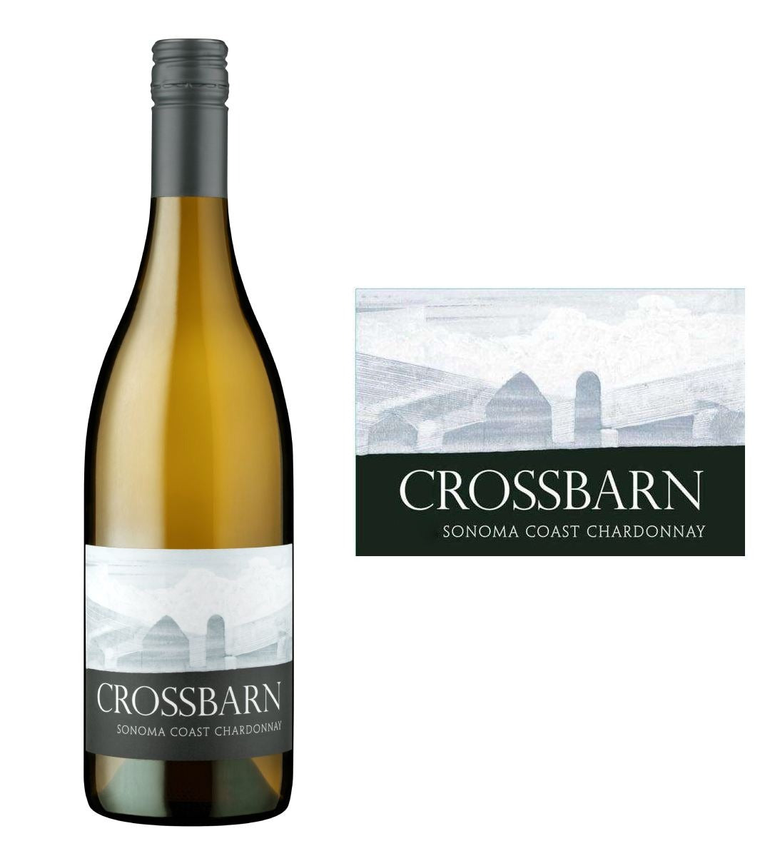 REMAINING STOCK: Crossbarn by Paul Hobbs Sonoma Coast Chardonnay 2021 (750 ml)