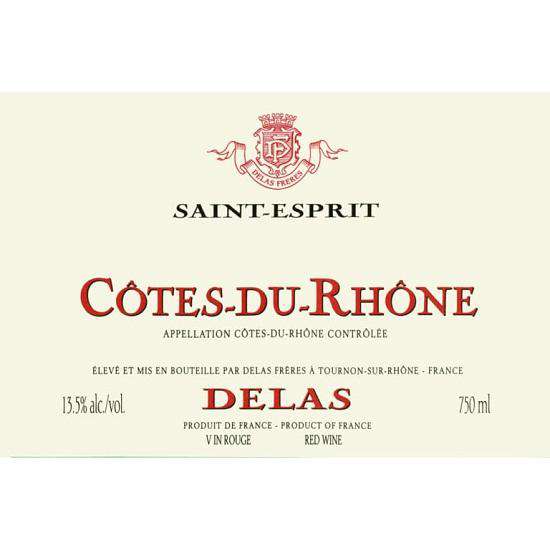 Delas Cotes du Rhone Saint Esprit 2017 - BuyWinesOnline.com