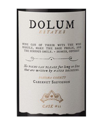 DAMAGED LABEL: Dolum Estates Cask 11 Cabernet Sauvignon (750 ml)