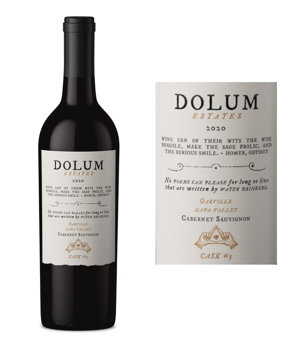 Dolum Estates Cask # 3 Oakville Cabernet Sauvignon 2020 (750 ml)