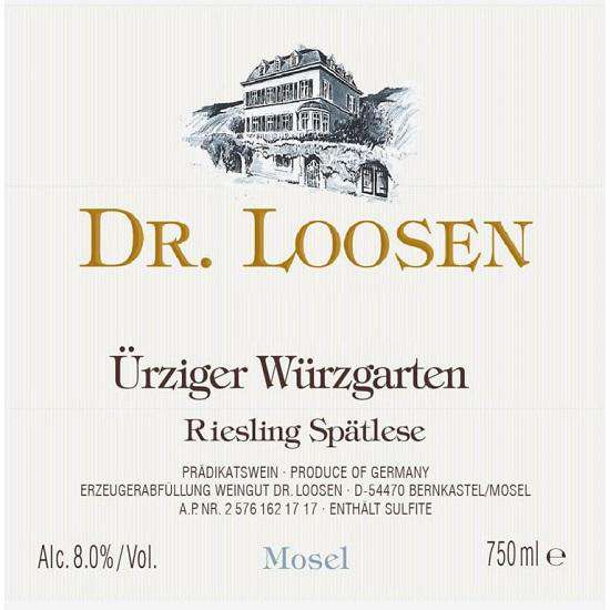 Dr. Loosen Urziger Wurzgarten Spatlese Riesling 2017 - BuyWinesOnline.com