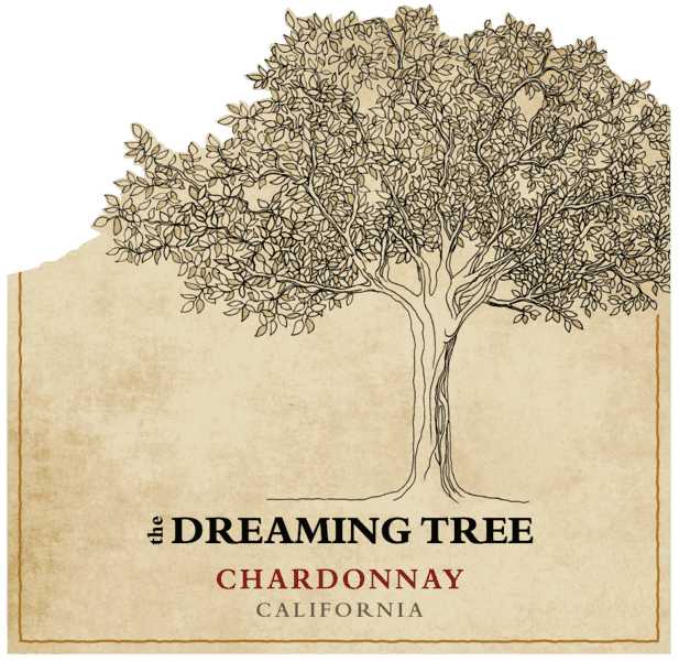 DAMAGED LABEL: The Dreaming Tree Chardonnay 2023 (750 ml)