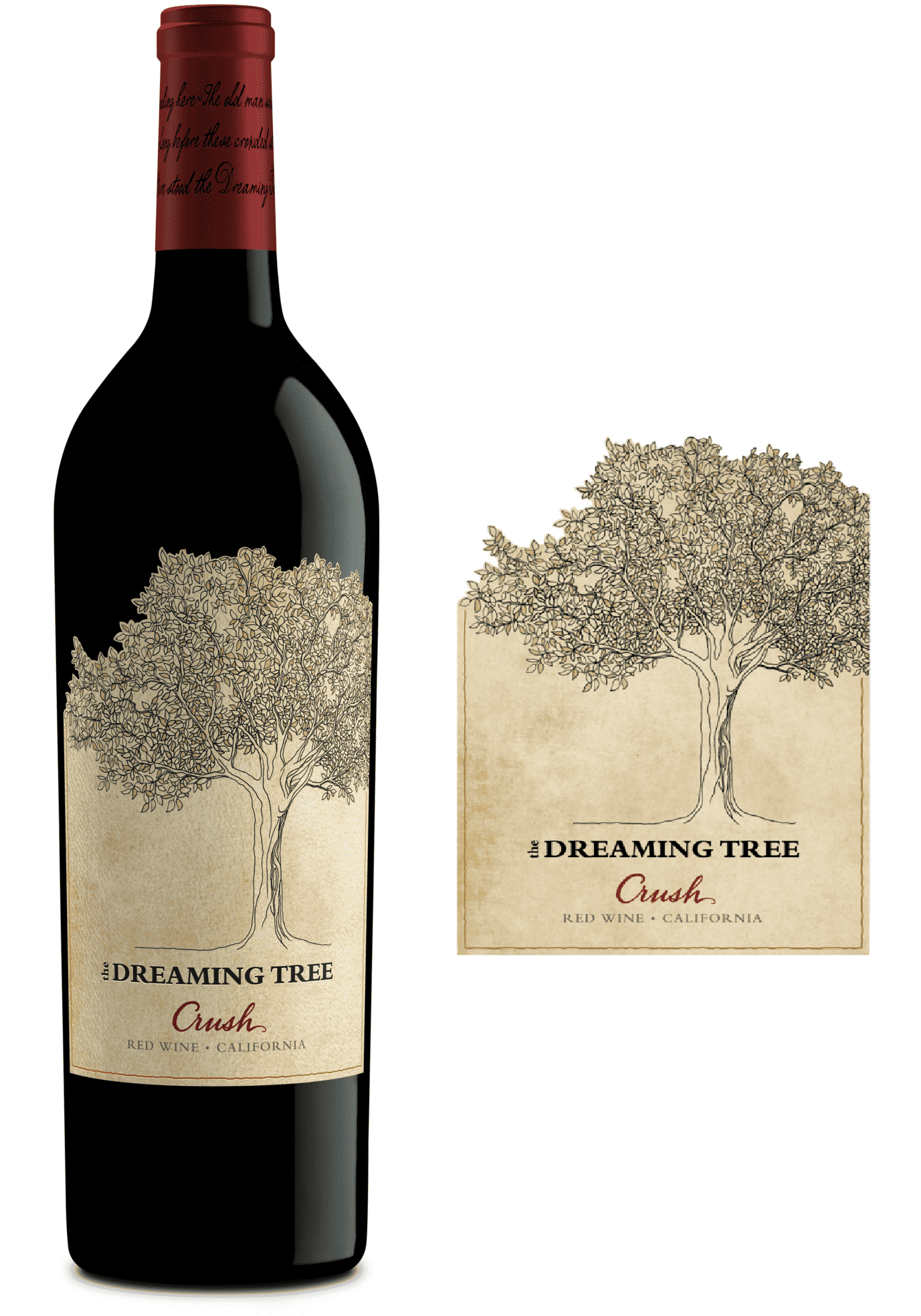 The Dreaming Tree Crush Red Blend 2018 (750 ml) - BuyWinesOnline.com