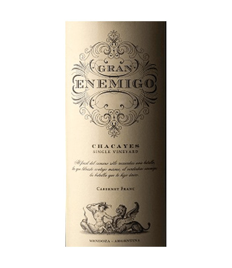 El Enemigo Gran Enemigo Chacayes Cabernet Franc 2018 (750 ml)