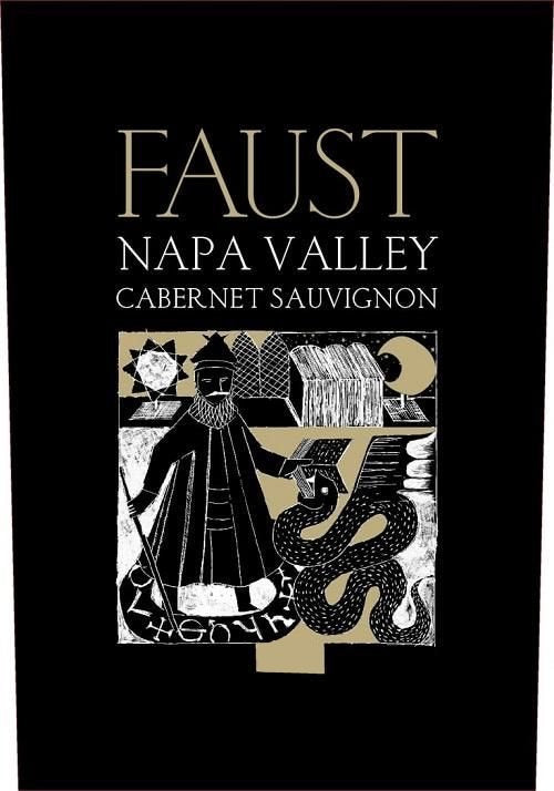 Faust Napa Valley Cabernet Sauvignon 2022 + Velvet Holiday Wine Gift Bag (750 ml)