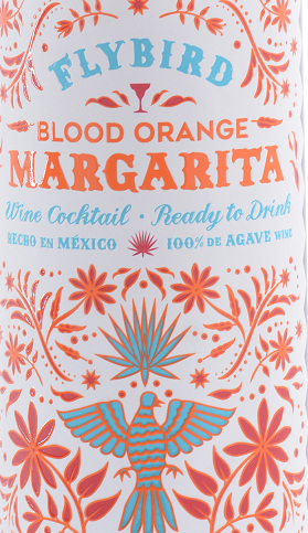 Flybird Blood Orange Margarita Agave Wine Cocktail (750 ml)