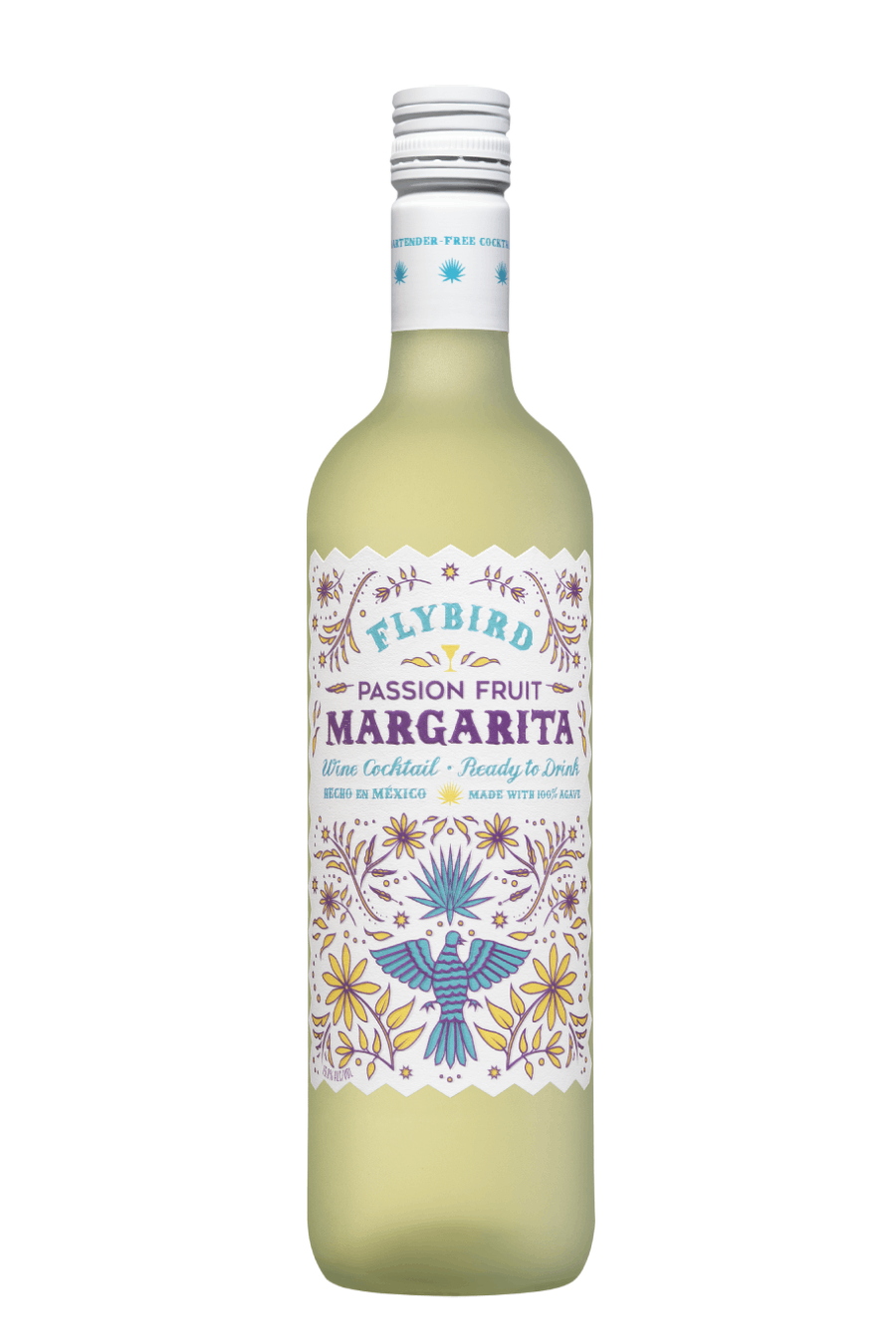 Flybird Passion Fruit Margarita Agave Wine Cocktail (750 ml)