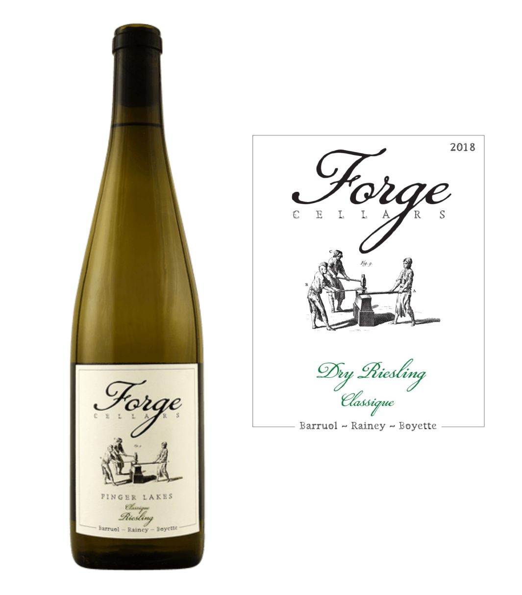 Forge Cellars Classique Dry Riesling 2019 (750 ml)