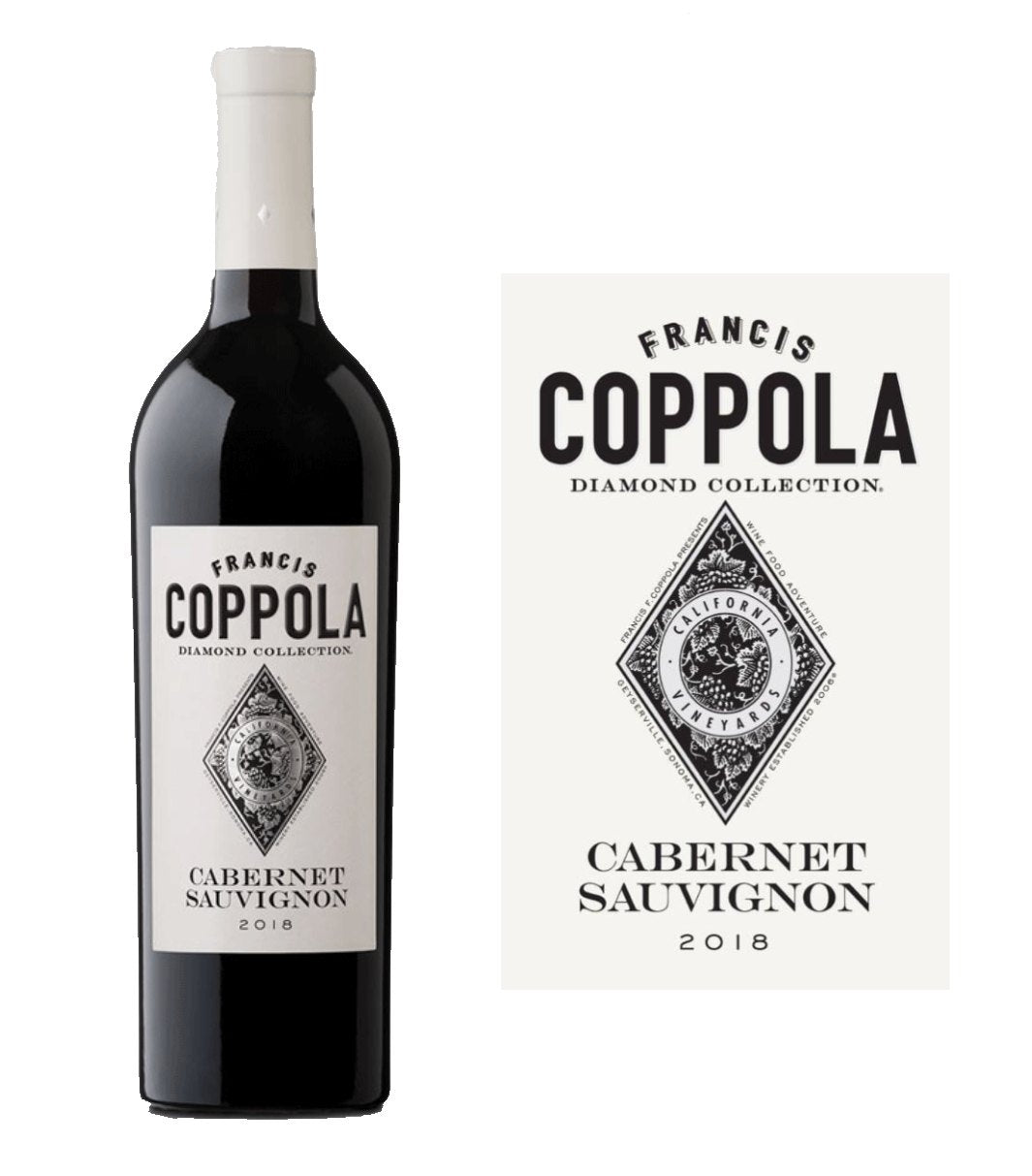 Francis Ford Coppola Diamond Collection Cabernet Sauvignon 2021 (750 ml)