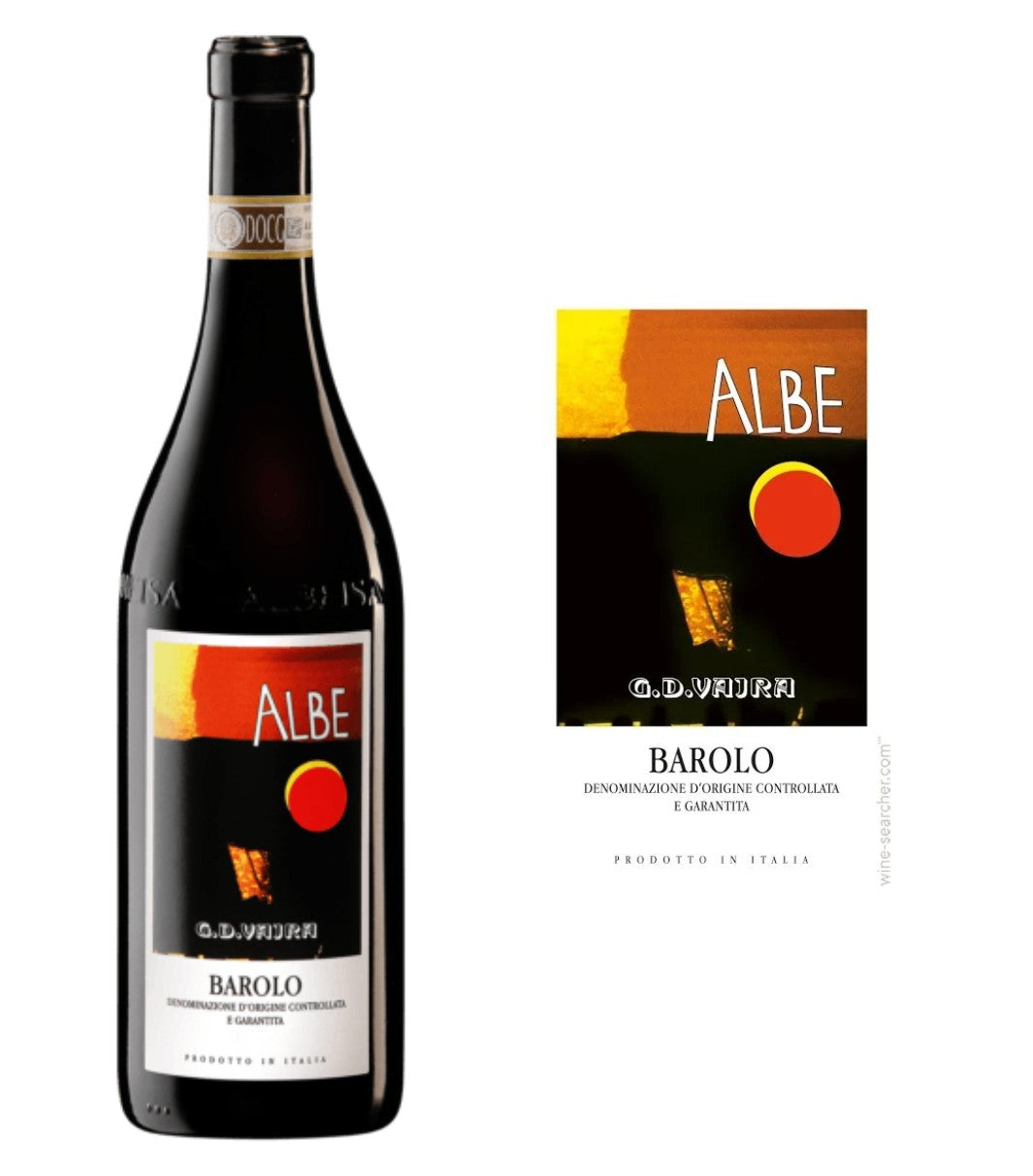 G.D. Vajra Barolo Albe 2020 Smooth and FullBodied Italian Red Wine
