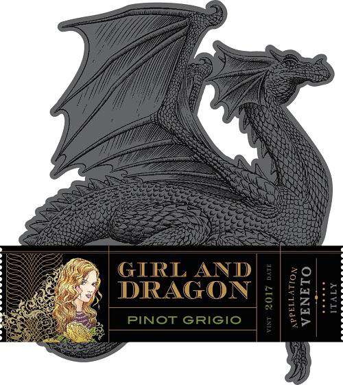 Girl and Dragon Pinot Grigio 2017 (750 ml) - BuyWinesOnline.com