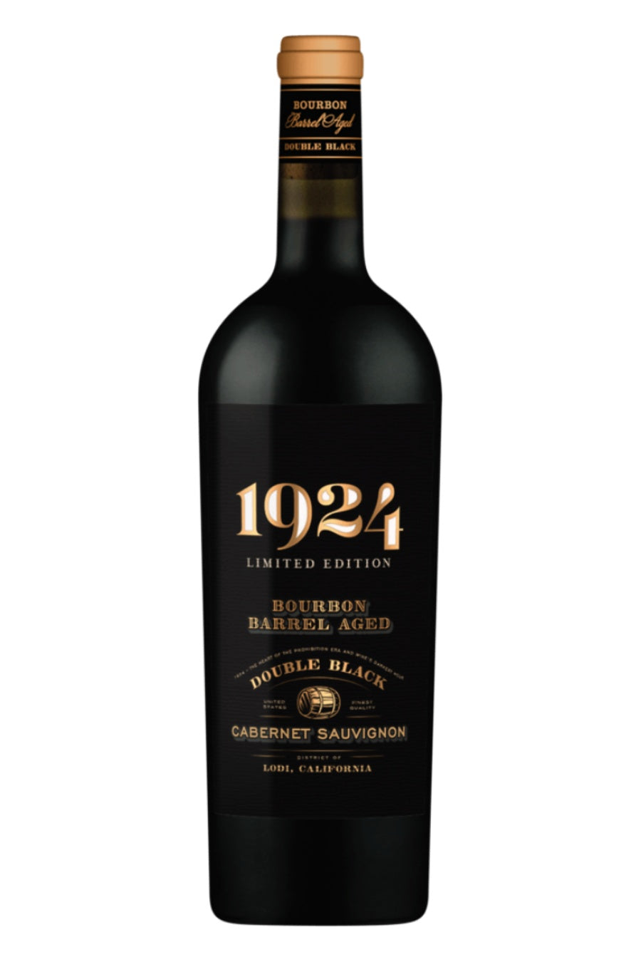 Gnarly Head 1924 Bourbon Barrel Aged Double Black Cabernet Sauvignon 2022 (750 ml)