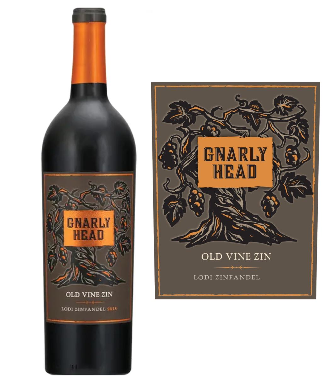 Gnarly Head Old Vine Zinfandel 2021 (750 ml)