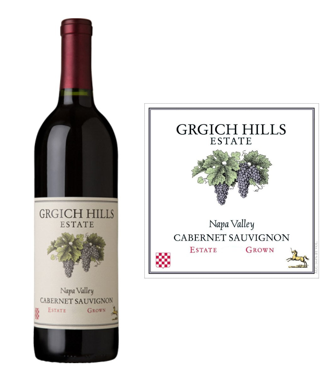 Grgich Hills Estate Napa Cabernet Sauvignon 2019 (750 ml)