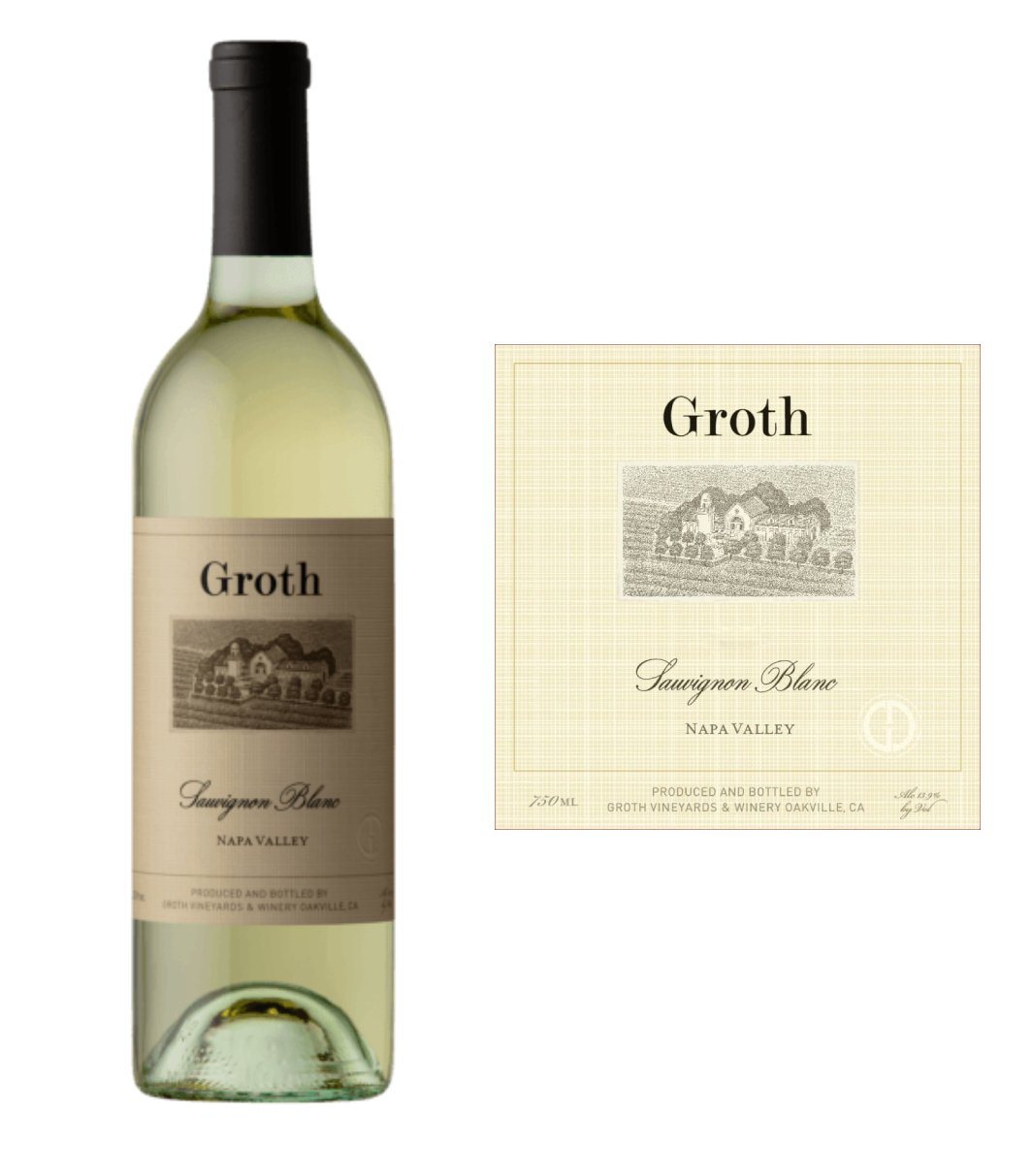 Groth Sauvignon Blanc 2022 Napa Valley (750 ml)