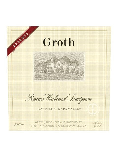 Groth Reserve Cabernet Sauvignon 2019 (750 ml)