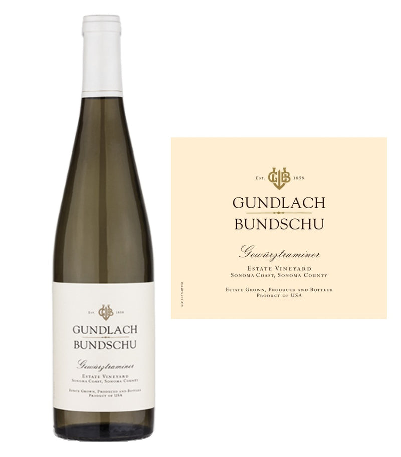 Gundlach Bundschu Estate Vineyard Gewurztraminer 2018 (750 ml)