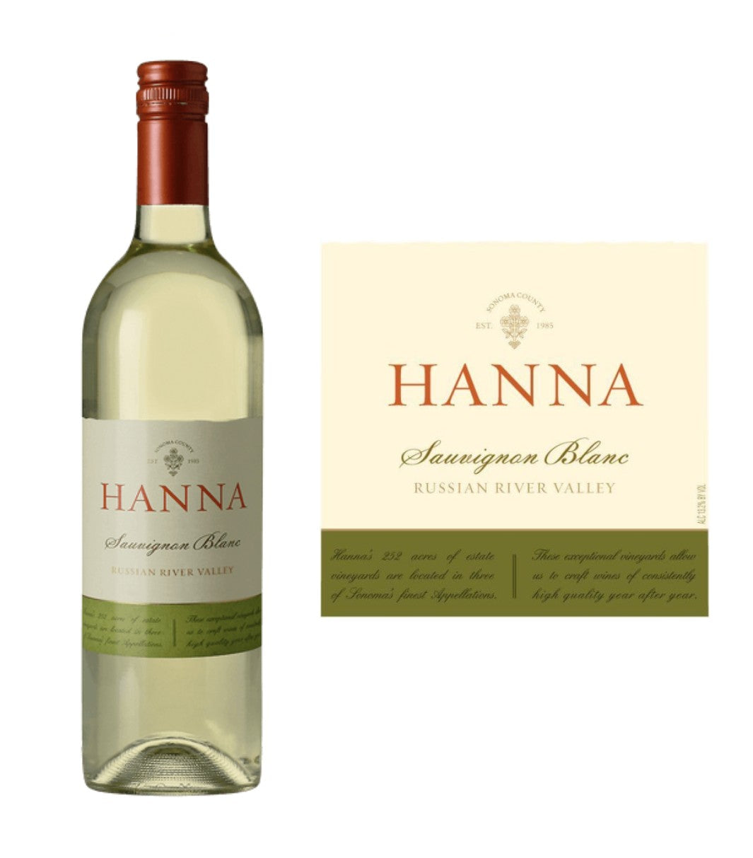 DAMAGED LABEL: Hanna Sauvignon Blanc 2022 (750 ml)