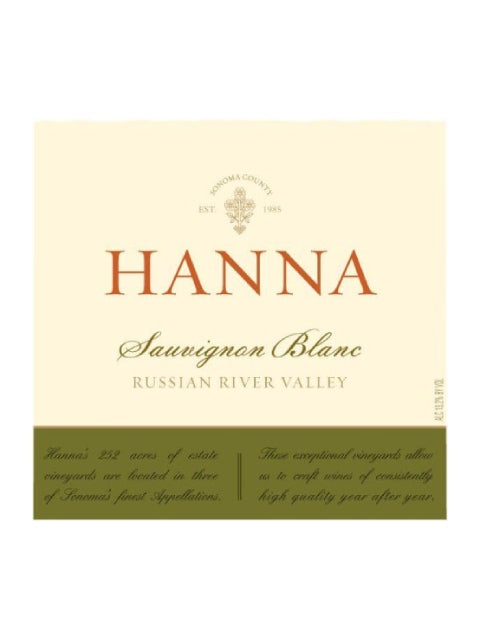 Hanna Sauvignon Blanc 2022 (750 ml)